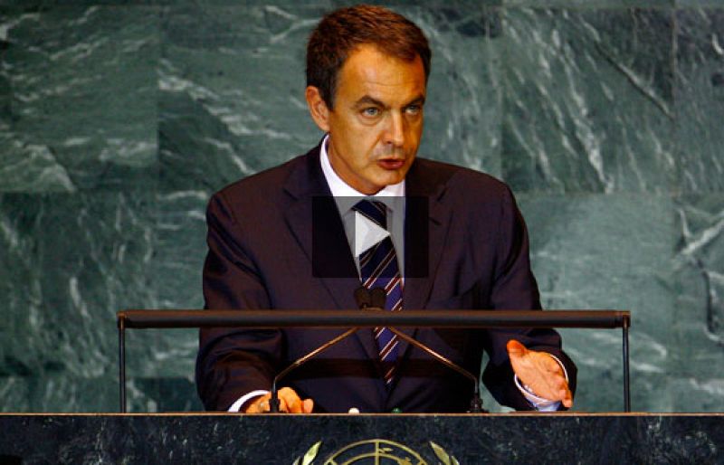 Zapatero en la ONU: "Hay que ponerse a construir un nuevo orden financiero mundial"