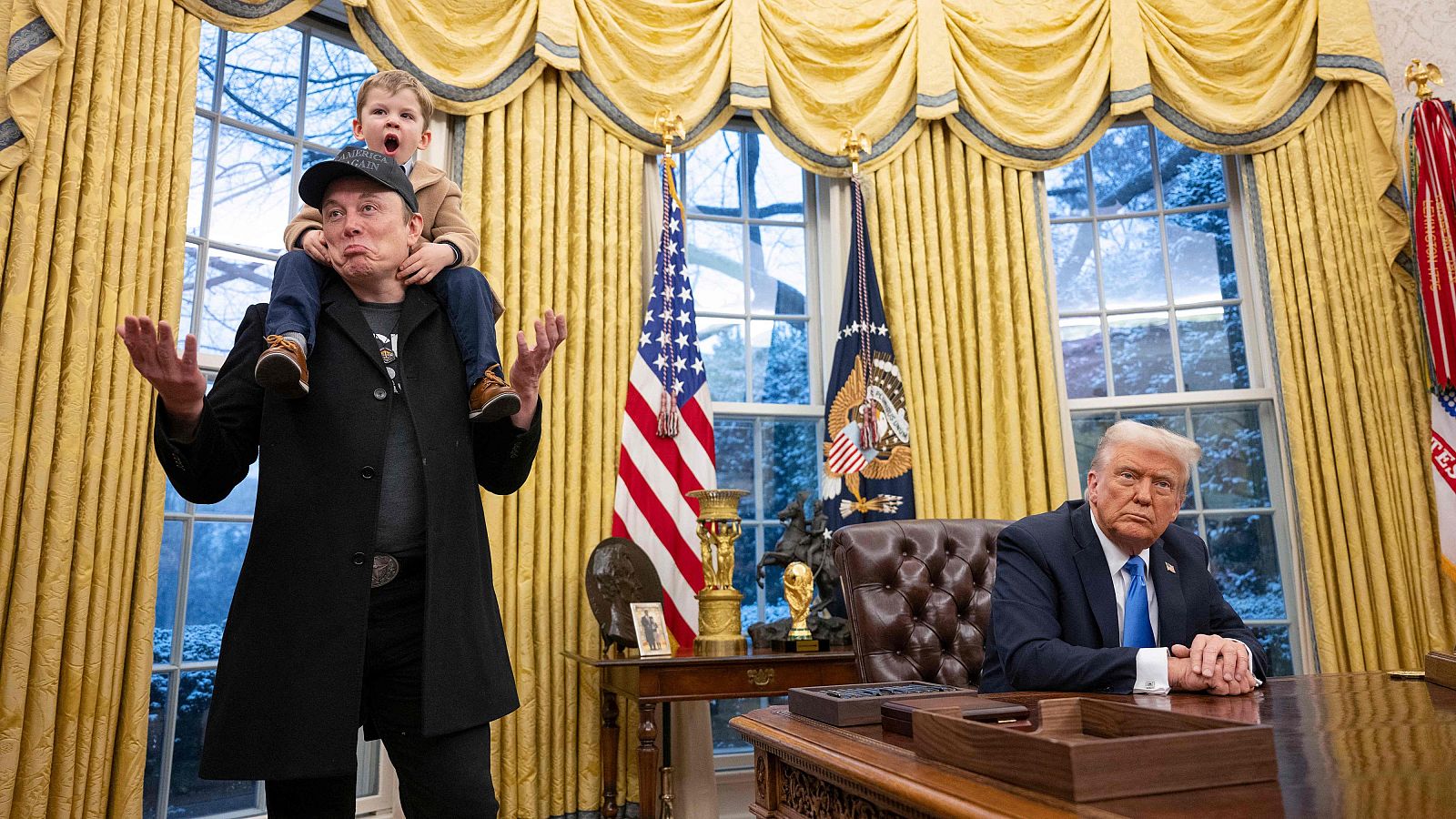 Trump y Musk comparecen juntos en el Despacho Oval | Ver