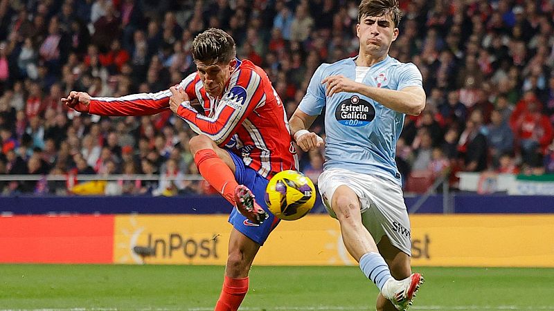 El Atlético choca contra un buen Celta y desaprovecha el tropiezo del Madrid