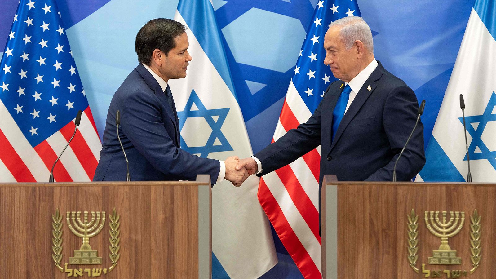 EE.UU. e Israel muestran un frente unido sobre Gaza e Irán | Ver