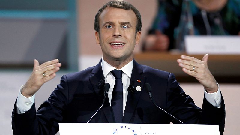 Macron insta a actuar más rápido contra el cambio climático: "Estamos perdiendo la batalla"