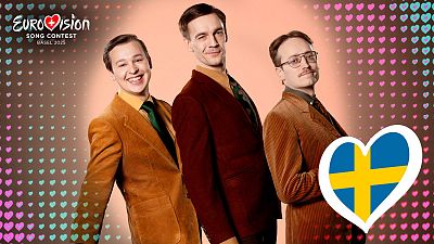 KAJ representar a Suecia en Eurovisin 2025 con "Bara Bada Bastu"