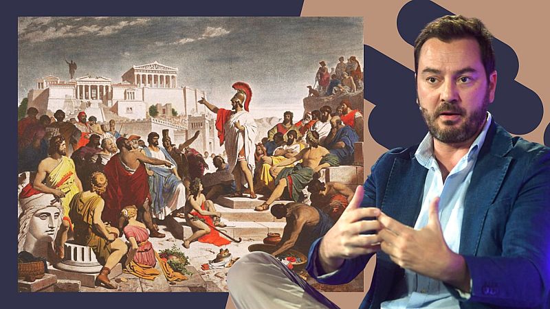 Jorge Bustos, en 'Locos por los clásicos': "No hay nada en la política que se haya inventado después de Grecia y Roma"