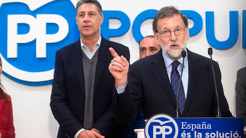 Rajoy: el Gobierno "va a seguir ahí" el 22-D para garantizar la ley en Cataluña