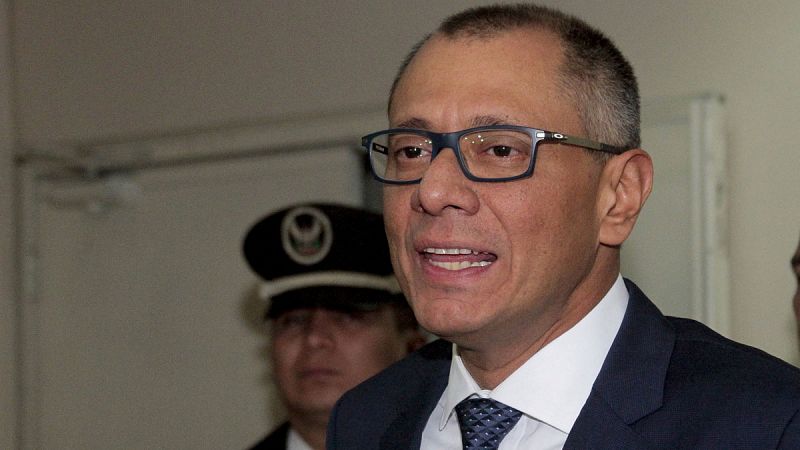 Condenado a 6 años de prisión el vicepresidente ecuatoriano por el caso Odebrecht