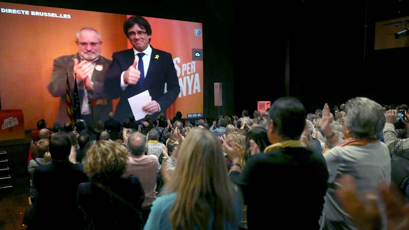Puigdemont dice que ganar desde Bruselas le dará más oportunidades para "desplegar la República"