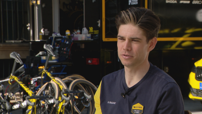 Wout van Aert, a RTVE: "No quiero competir por grandes vueltas, me siento ms cmodo en las clsicas"
