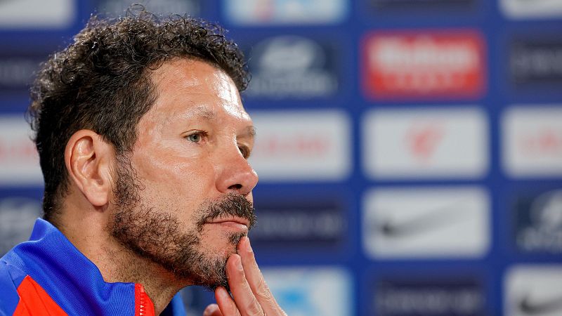 Simeone elogia al Athletic antes del duelo de Liga y destaca el "compromiso" de Correa con el Atlético