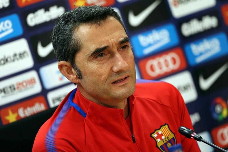 Valverde: "La idea es que Dembélé vuelva en enero"