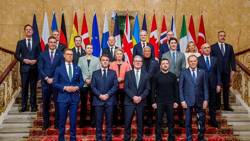 Starmer anuncia una coalición de países para poner fin a la guerra en Ucrania y garantizar la paz en el futuro