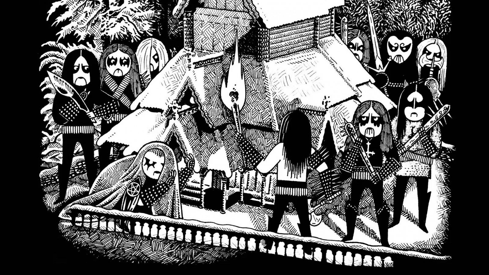 'Black Metal': suicidios, asesinatos y quema de iglesias en lo nuevo de Magius, inspirado en la banda Mayhem