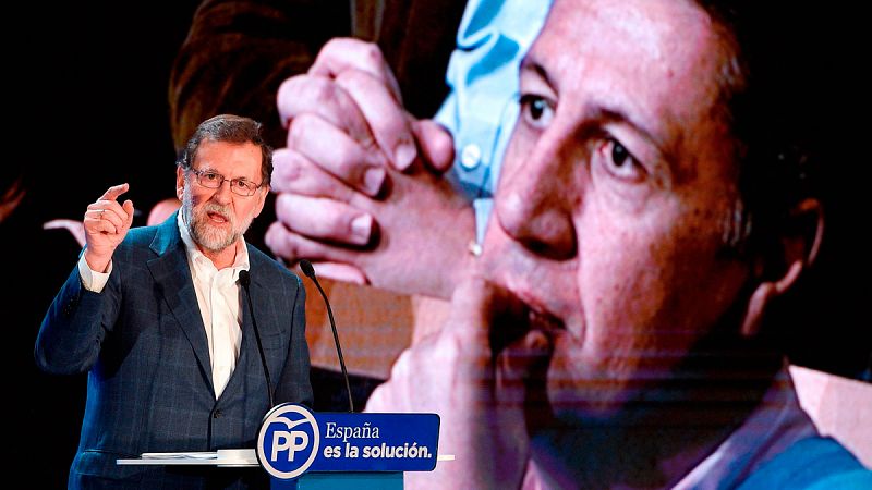 Rajoy reclama el "voto útil" al PP y destaca que la "solución" en Cataluña empezó con el 155