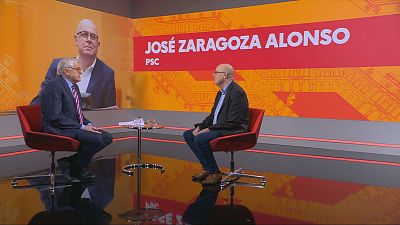 Jos Zaragoza del PSC, a 'Aqu parlem'