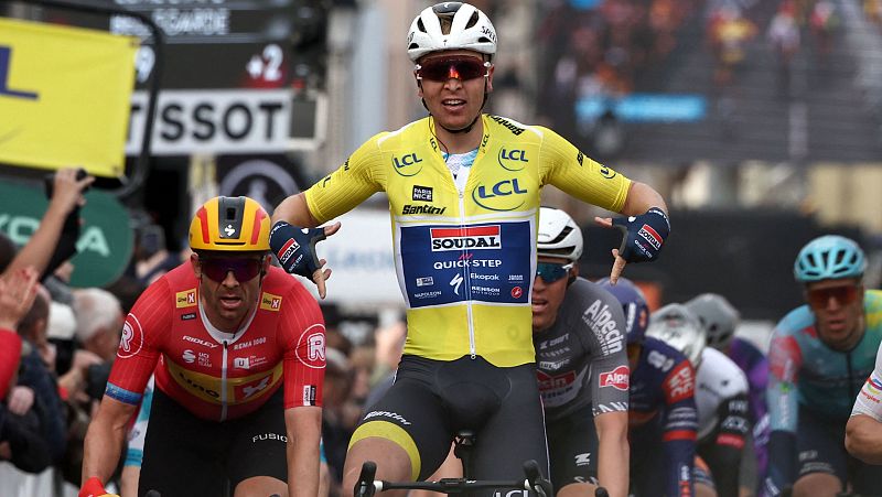 Tim Merlier firma el doblete en la París-Niza con una nueva victoria al sprint