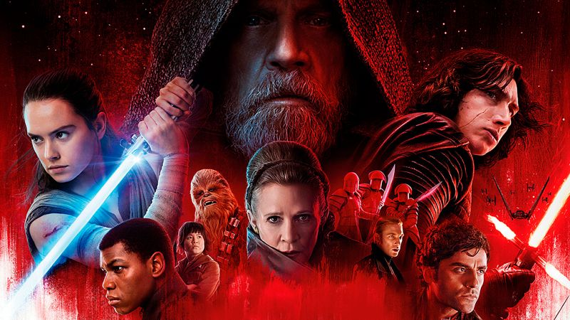 'Star Wars: Los últimos jedi', mejor estreno del año en España