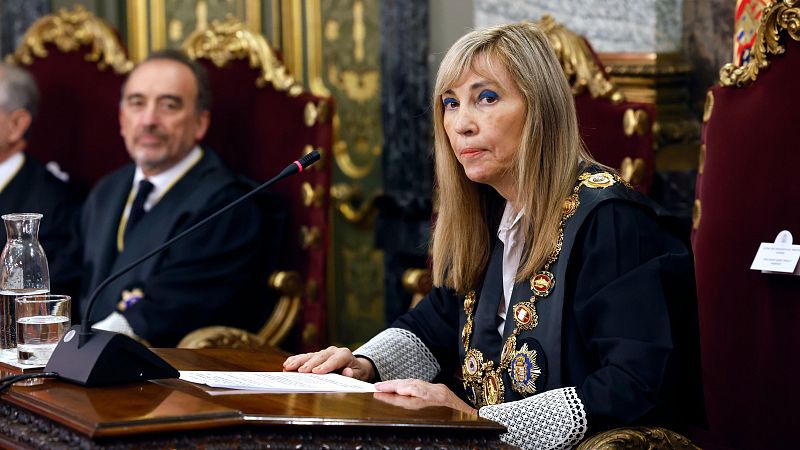 La presidenta del Tribunal Supremo y del Consejo General del Poder Judicial, Isabel Perell