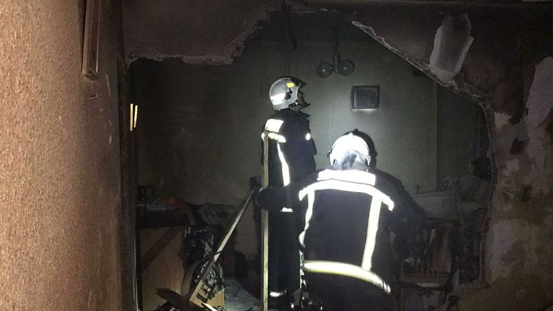 Al menos cinco heridos por una explosión de gas butano en una vivienda de la localidad madrileña de Griñón