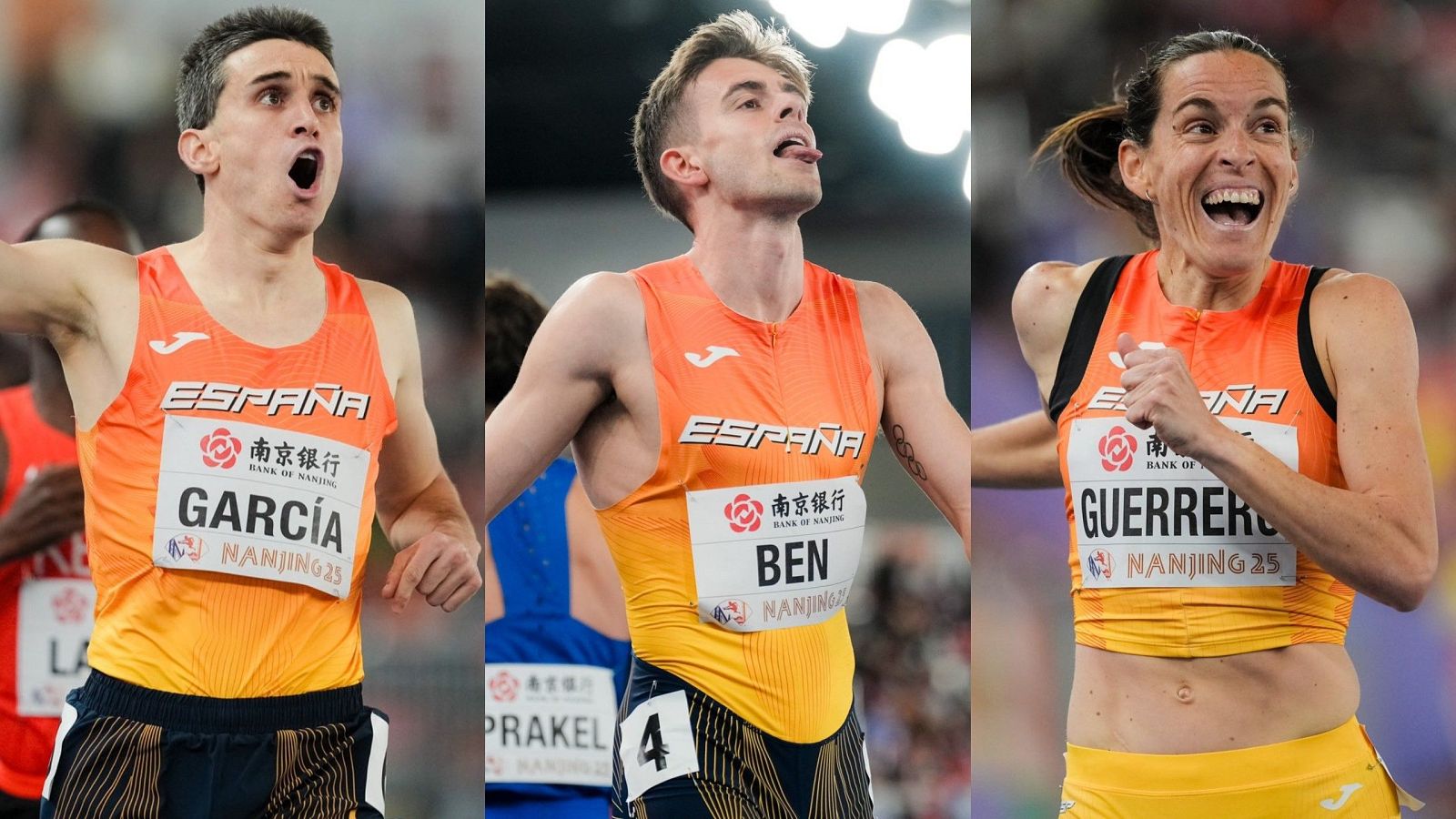 Mariano García, Adrián Ben y Esther Guerrero, a la final del 1500m - Los Deportes de La1 | Ver