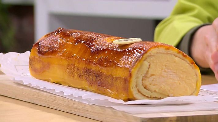 Bra de gitano de la pastisseria La Estrella de Barcelona