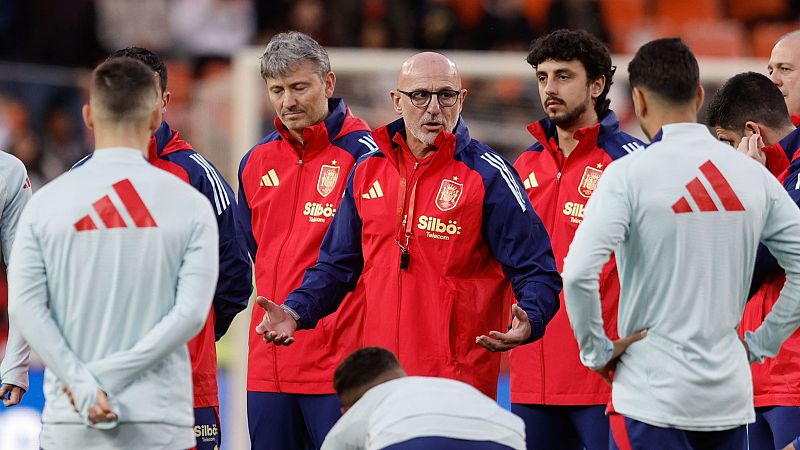 Rueda de prensa de la seleccin espaola