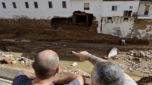 Fotografa de Chiva tras la dana el 31 de octubre de 2024