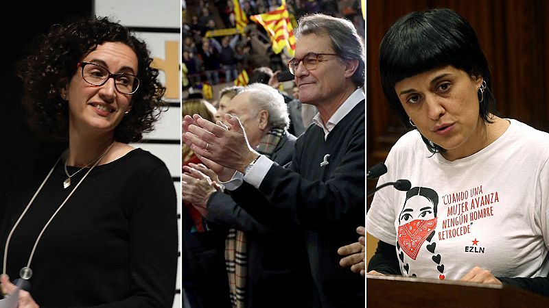 El Supremo imputa a Marta Rovira, Artur Mas y Anna Gabriel en la causa abierta contra el proceso independentista