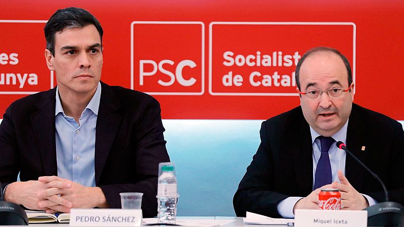 Sánchez culpa al PP de "inmovilismo" en Cataluña y ve al PSOE como el único capaz de "vertebrar España"