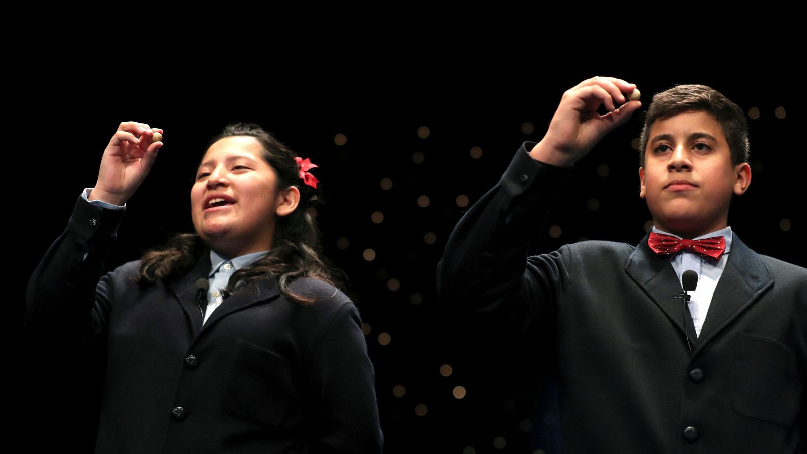 La niña que ha cantado el Gordo: "Creía que era un sueño y que me iba a despertar"
