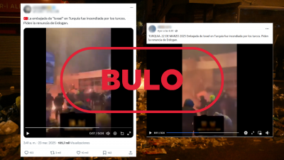 No son imgenes actuales del consulado de Israel en Turqua