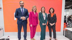 Eduardo Fernandez Palomares, Pilar Alegria, Sara Martn y Nuria de Miguel