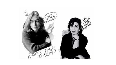 Ana Mar�a Matute y Carmen Mart�n Gaite dialogan en una edici�n cartonera