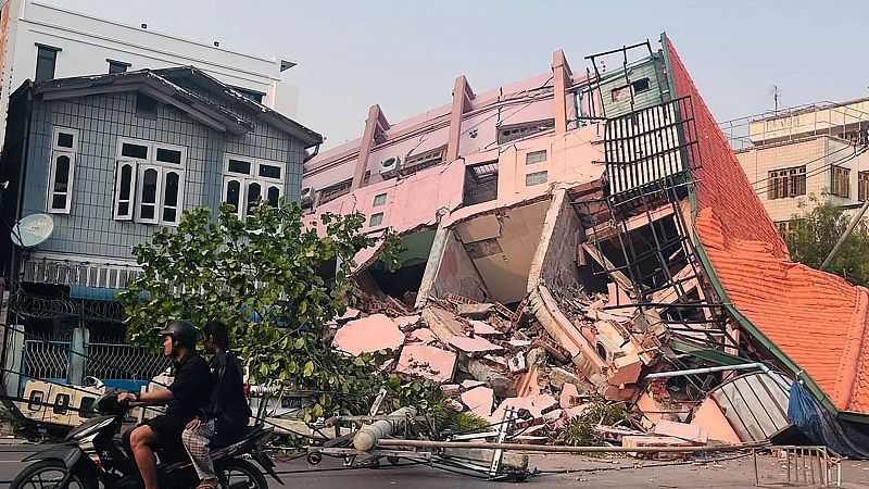 ltima hora del terremoto en Birmania
