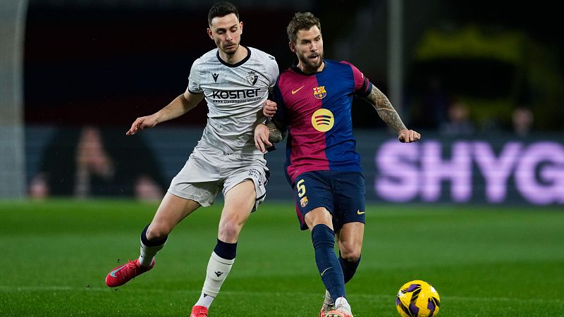 Osasuna impugnará el partido contra el Barça por alineación indebida de Íñigo Martínez