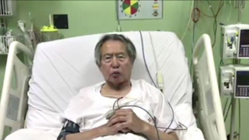 Fujimori pide perdón tras ser indultado y llama a la "reconciliación" de los peruanos