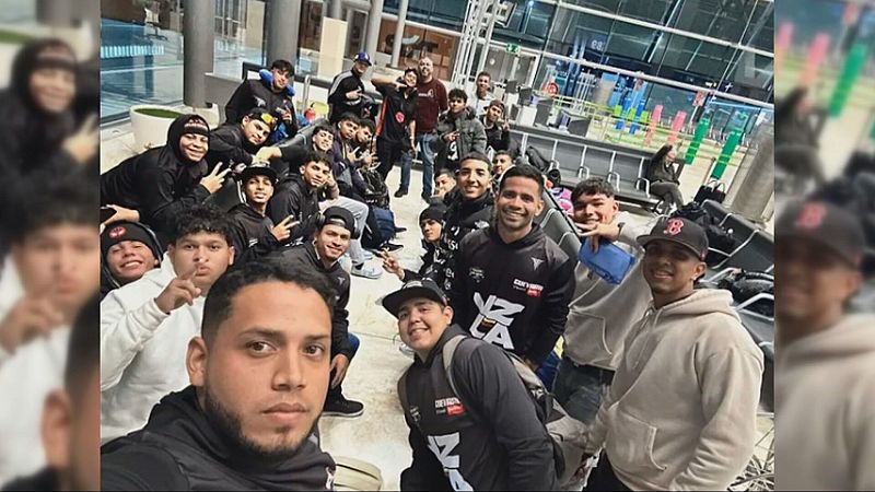 Una veintena de jugadores de bisbol venezolanos piden asilo poltico a Barcelona