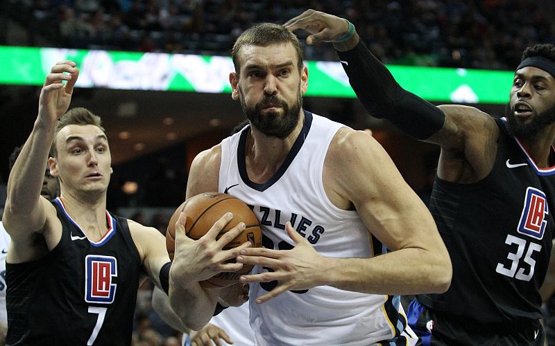 Marc Gasol lidera el triunfo de los Grizzlies sobre los Lakers