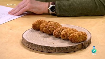 La recepta de les croquetes de pollastre i pernil d'Ada Parellada
