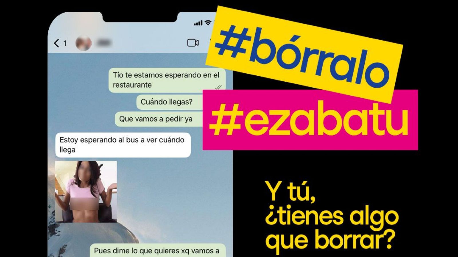 Presentan la campaña 'Bórralo' para prevenir la violencia sexual - Fin de semana 24h | Ver