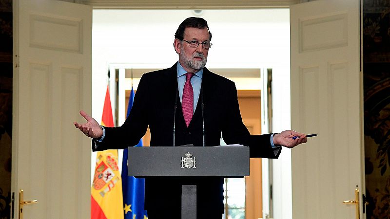 Rajoy anuncia la sesión constitutiva del Parlament para el 17 de enero y advierte: "No caben más apelaciones a la ruptura"
