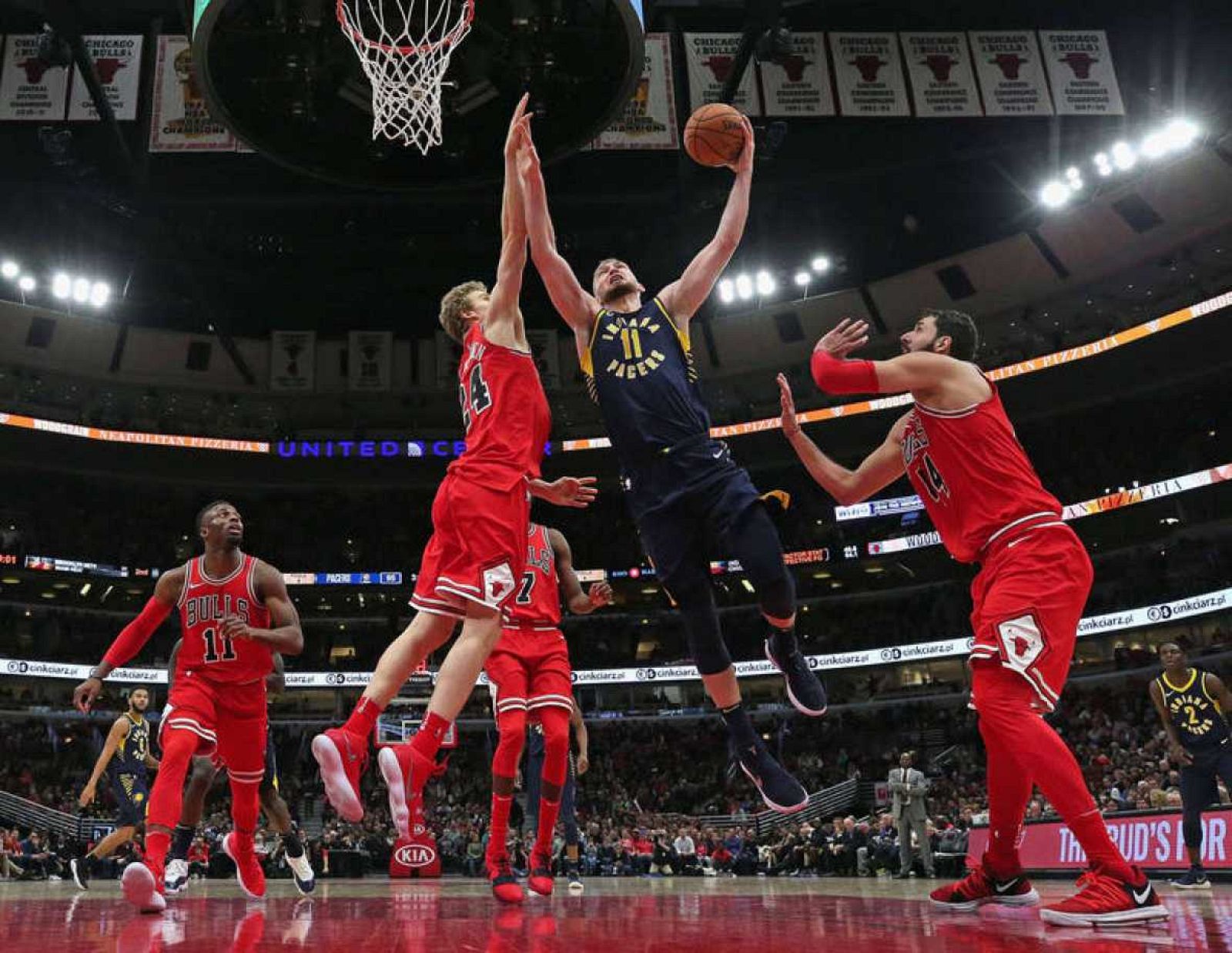 Los Bulls siguen en racha y los Hornets sorprenden a los Warriors