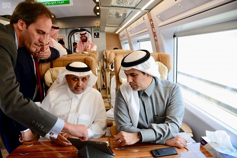 El tren de alta velocidad completa su primer viaje de Medina a La Meca