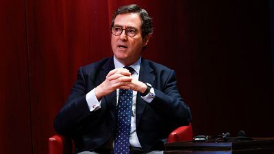 Antonio Garamendi, presidente de la CEOE, sobre la guerra arancelaria de Trump: "Desde el mundo empresarial lo que se pide es unidad" - Escuchar ahora