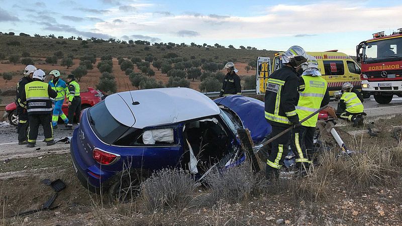 Catorce muertos en las carreteras en la segunda fase del dispositivo de Navidad