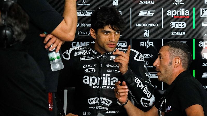 Jorge Martín, a RTVE tras recibir el 'OK' de los médicos: "Será un gran triunfo si consigo terminar el GP de Qatar"