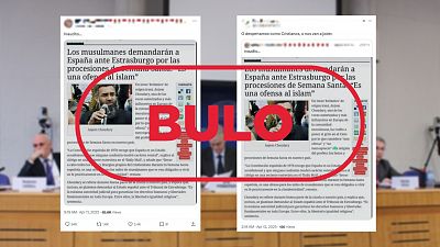 Los musulmanes no denuncian a Espaa ante Estrasburgo por la Semana Santa, es un bulo