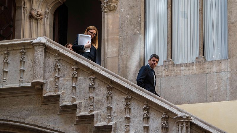 PSPV y Compromís critican el borrado de las cámaras de seguridad del Palau de la Generalitat el día de la dana