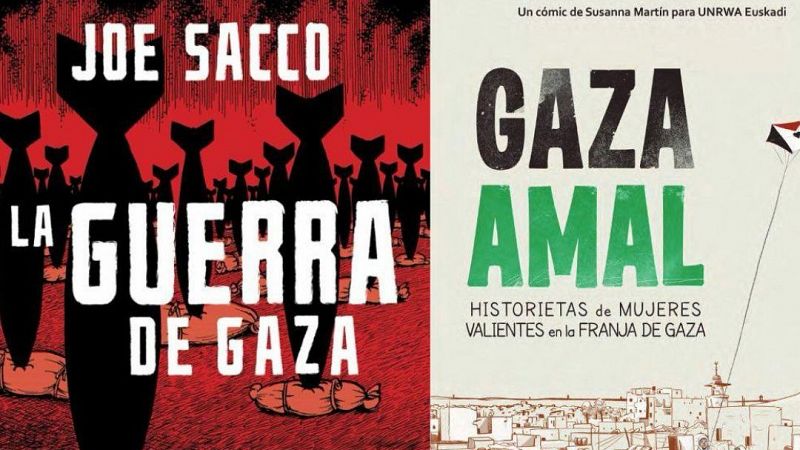 Gaza a través de los cómics