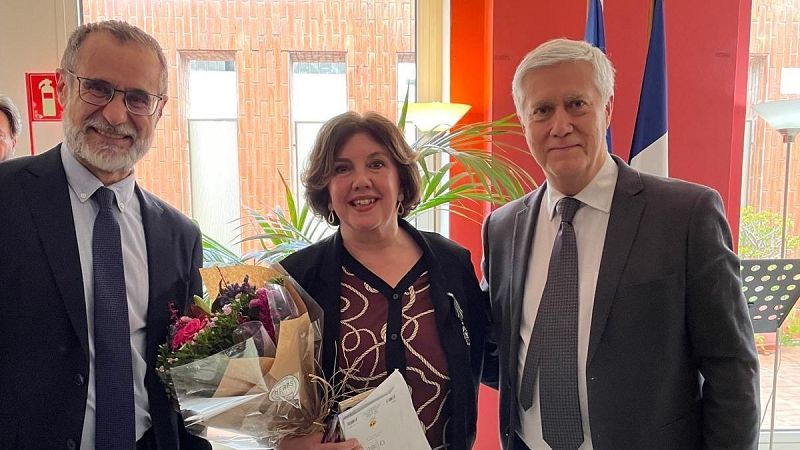 Conxita Casanovas nomenada Cavallera de l'Ordre de les Arts i les Lletres de França