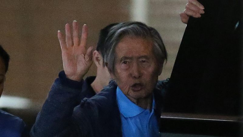 El expresidente Fujimori recibe el alta médica tras ser indultado por motivos de salud