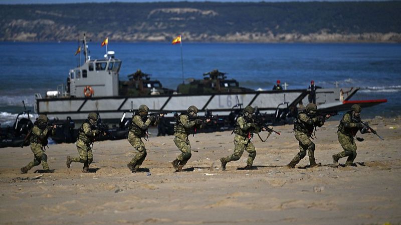 La OTAN señala que España ocupa la última posición de gasto militar en 2024, con un 1,24% del PIB